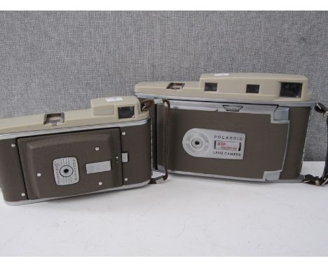 Two Polaroid Land Cameras including 850 Electric Eye