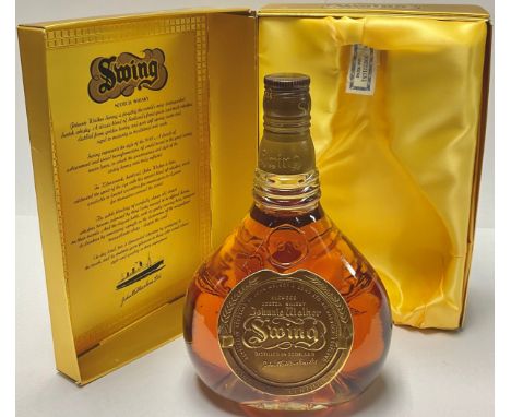 A bottle of Swing Scotch Whisky, John Walker &amp; Sons, Kilmarnock, Scotland, 75cl, boxed 