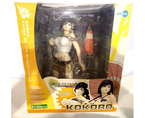 1:6 scale painted figurine by Kotobukiya - Kokoro. P&amp;P Group 1 (£14+VAT for the first lot and £1+VAT for subsequent lots)