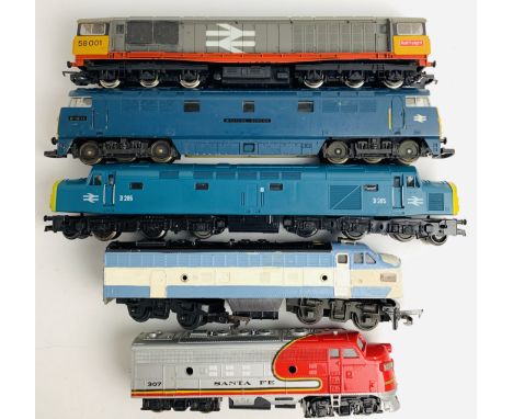 5x OO / HO Scale Diesel Locomotives - See Picture. P&amp;P Group 2 (£18+VAT for the first lot and £3+VAT for subsequent lots)