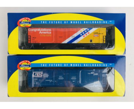 2x Athearn HO Scale Wagons in Boxes. P&amp;P Group 2 (£18+VAT for the first lot and £3+VAT for subsequent lots) 