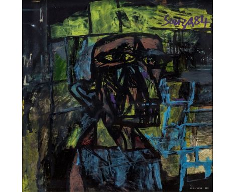 PROPERTY FROM THE COLLECTION OF MR. K.B. GOEL, ART CRITIC: Five chemical works by Francis Newton Souza from the Private Colle