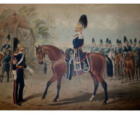 A FOLIO OF VARIOUS COSTUME AND UNIFORM PRINTS to comprise examples in various media by or after H. Bunbury, J. Green, W. Heat