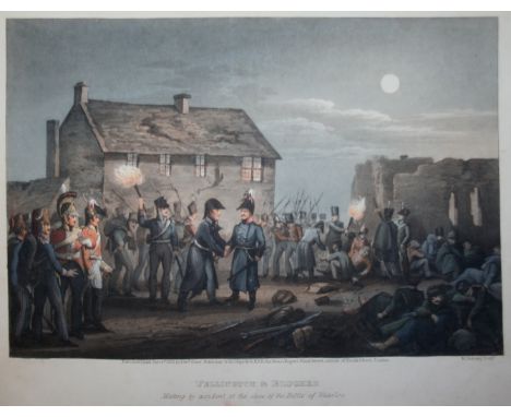A FOLIO OF VARIOUS BATTLE AND MILITARY PRINTS to comprise examples in various media by or after P. Decker, H. Martens, J. Rig