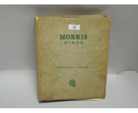 A Morris Minor AKD530E workshop manual.