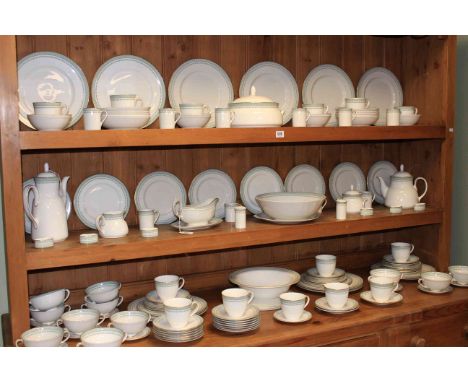 Extensive Royal Doulton dinner, tea and coffee service (some seconds)