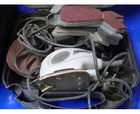 An electric mouse sander