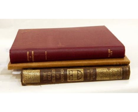 Skelton, J"Skelton's Engraved Illustrations of the Principal Antiquities of Oxfordshire from original drawings by F Mackenzie