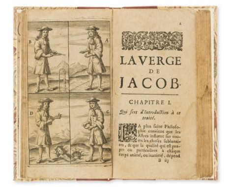 Divining.- Nicolas (Jean) La Verge de Jacob, ou l'art de trouver les Tresors, les sources, les mines, les mineraux, & autres 