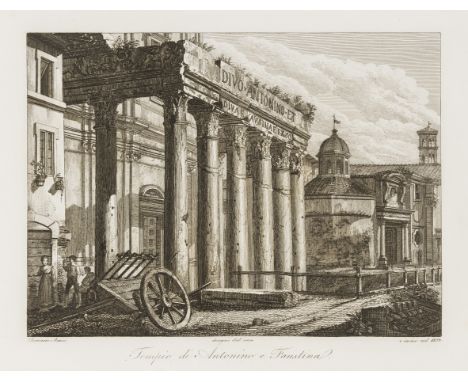 Italy.- Amici (Domenico) Nuova Raccolta delle Vedute Antiche e Moderne di Roma, engraved pictorial title (without "Nuova") an