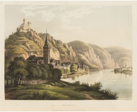 Germany.- Gerning (Johann Isaak von) A Picturesque Tour along the Rhine, from Mentz to Cologne, first English edition, list o