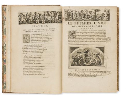 Ovidius Naso (Publius) Les Metamorphoses D'Ovide, de nouveau traduites en François. Et enrichies de figures chacune selon son