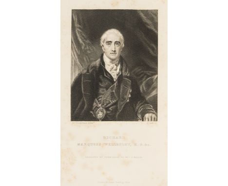India.- Pearce (Robert Rouiere) Memoirs and Correspondence of the Most Noble Richard Marquis Wellesley. K.P.; K.G.; D.C.L., 3