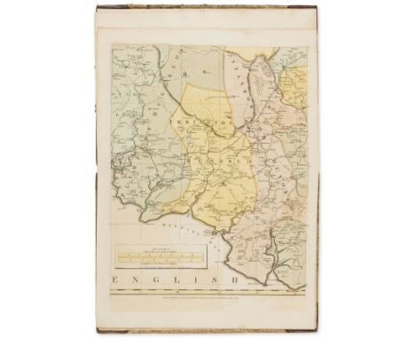 Devon.- Donn (Benjamin) A Map of the County of Devon, first edition, printed title, 9pp. list of towns, seats & proprietors a