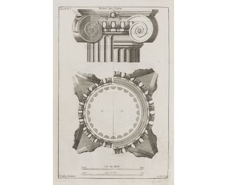 Oakley (Edward) The Magazine of Architecture, Perspective, & Sculpture, second edition, lacking engraved frontispiece (suppli