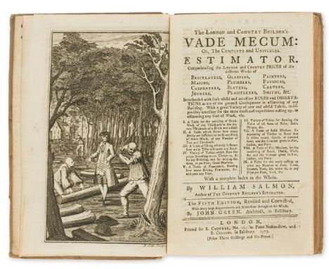 Moxon (Joseph) Mechanick Exercises: or, the Doctrine of Handy-Works. Applied to the Art of Bricklayers-Works, 8 engraved plat