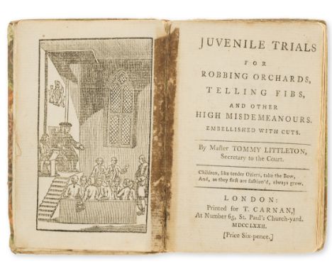 [Johnson (Richard)], "Master Tommy Littleton, Secretary to the Court". Juvenile Trials for Robbing Orchards, telling Fibs, an