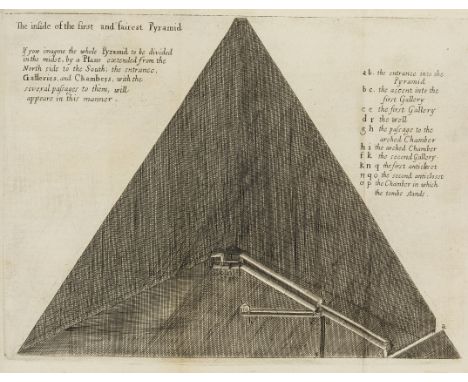 Greaves (John) Pyramidographia: or a Description of the Pyramids in Egypt, first edition, with the intitial blank, 2 folding 