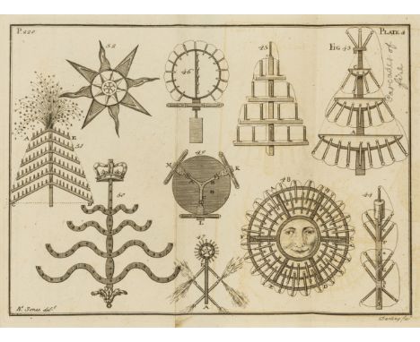 Fireworks & Mines.- Jones (Capt. Robert) Artificial Fireworks, improved to the Modern Practice, second edition, corrected, 11