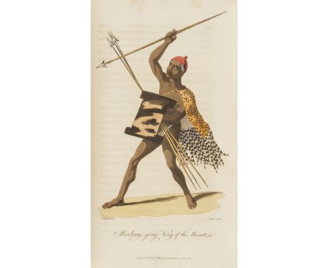 Africa.- Campbell (John) Travels in South Africa, undertaken at the request of the London Missionary Society, 2 vol., first e