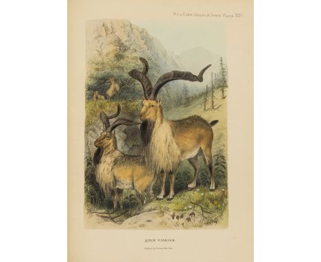 Lydekker  (Richard) Wild Oxen, Sheep, & Goats of All Lands living and extinct, first edition, number 172 of 500 copies, signe