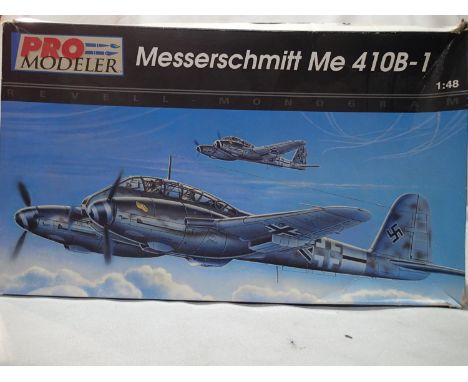 Pro-Modeller Messerschmitt ME 410B-1. UK P&amp;P Group 1 (£16+VAT for the first lot and £2+VAT for subsequent lots) 