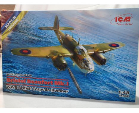 ICM Bristol Beaufort MK1. UK P&amp;P Group 1 (£16+VAT for the first lot and £2+VAT for subsequent lots) 