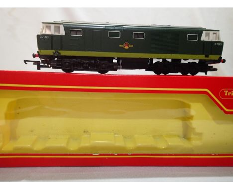 OO scale Triang Hornby R758, Hymek, D7603, Green Late Crest in good condition, boxed. UK P&amp;P Group 1 (£16+VAT for the fir