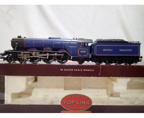 OO scale Hornby R140, class A3 Tranquil, 60071, BR Blue, limited edition 1084/1500 certificate, in excellent condition, no pa