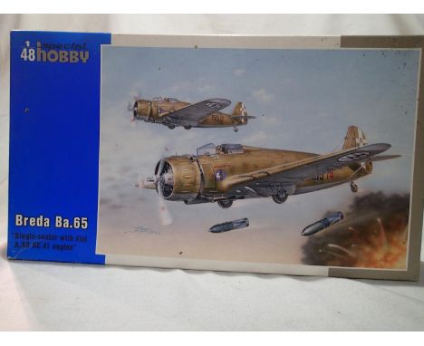 Special Hobby- Breda BA.65. UK P&amp;P Group 1 (£16+VAT for the first lot and £2+VAT for subsequent lots) 