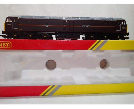 OO scale Hornby R3758, class 47, Prince Henry, 47799, D.C.C fitted (code 3) in near mint condition, wear to box. UK P&amp;P G