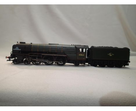 OO scale Hornby Tornado 60163, Green Late crest, in excellent condition, unboxed. UK P&amp;P Group 1 (£16+VAT for the first l