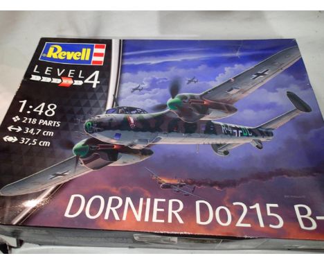 Revell Dornier DO215 B-5. UK P&amp;P Group 1 (£16+VAT for the first lot and £2+VAT for subsequent lots) 