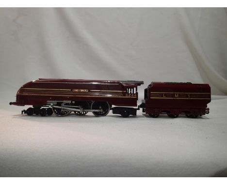 OO scale Hornby King George VI, 6244, LMS Maroon, in very good condition, unboxed. UK P&amp;P Group 1 (£16+VAT for the first 