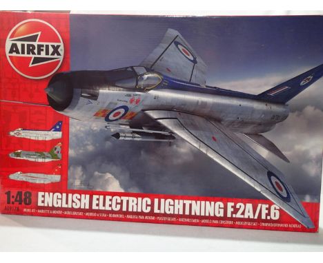 Airfix English Electric Lightning F2A/F6. UK P&amp;P Group 1 (£16+VAT for the first lot and £2+VAT for subsequent lots) 