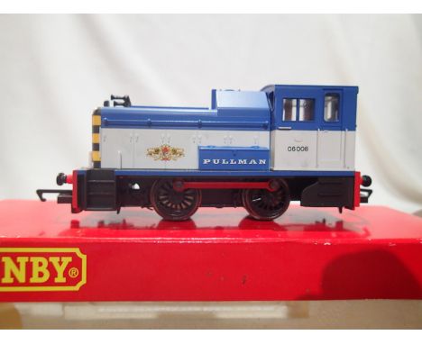 OO scale Hornby R2783, class 06, Pullman Livery 06008, in excellent condition, no paperwork, inner card, box is good. UK P&am
