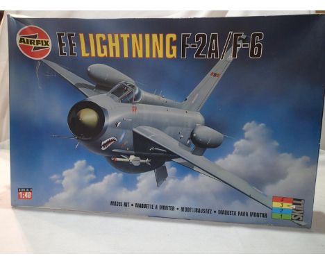 Airfix E.E Lightning F-2A/F-6. UK P&amp;P Group 1 (£16+VAT for the first lot and £2+VAT for subsequent lots) 
