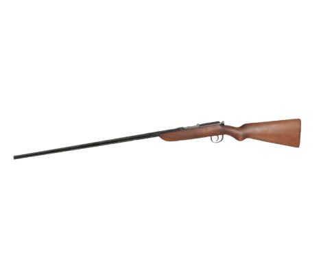 *WEBLEY BOLT ACTION .410 SHOTGUN with synthetic walnut stock, barrel length 25", no. 1832*Note: The Buyer must be over the ag