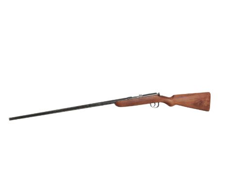 *WEBLEY BOLT ACTION SINGLE BARREL .410 with walnut stock, barrel length 25", no. 8997*Note: The Buyer must be over the age of