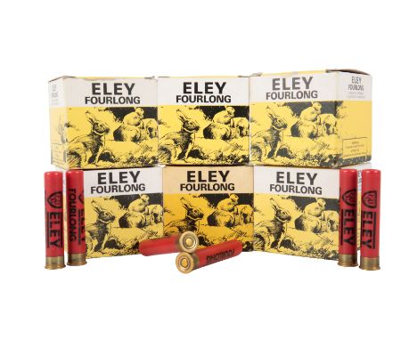 *150 ELEY FOURLONG .410 CARTRIDGES in their original boxes (old shop stock) (150)*Note: The buyer must be over 18 to purchase