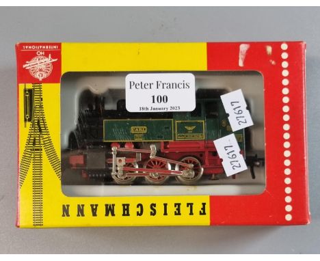 'Fleischmann HO scale 4028' locomotive marked 'Carl' in original box.  (B.P. 21% + VAT) 