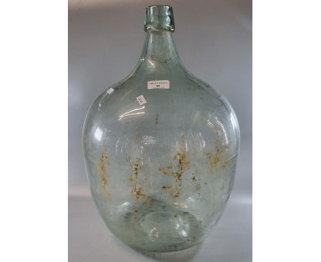Vintage glass carbuoy.  (B.P. 21% + VAT) 