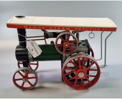 A Mamod live steam model traction engine/steam tractor in good condition.  (B.P. 21% + VAT) 