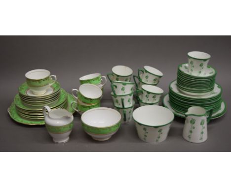 Two vintage porcelain tea sets.