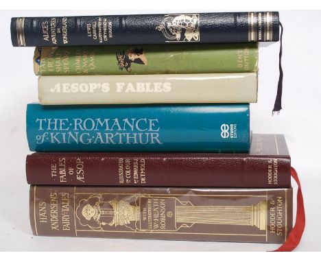 A good selection of assorted vintage illustrated Children's books to include Aesops fables, Fairytales etc