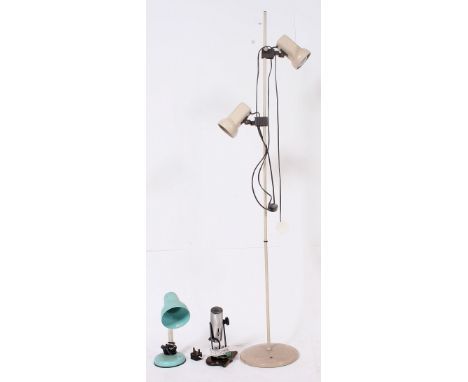 A Conran inspired retro Lamp together with a Gooseneck table lamp and another