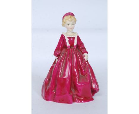 An early Royal Worcester Figurine modelled by Freda Doughty  No 799938  entitled ' Grandmothers Dress '  H17 cm 