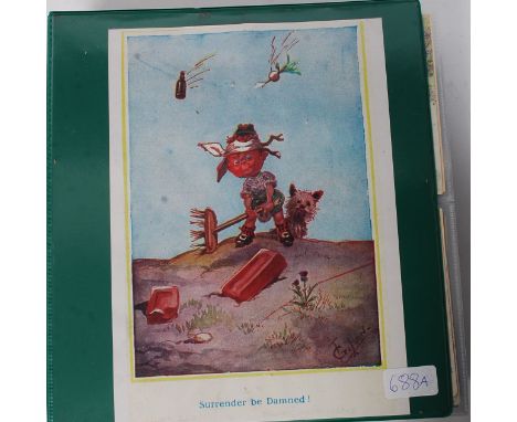 POSTCARDS; An impressive collection of vintage Artist Signed cards featuring Children. better artists noted: Attwell, Richard