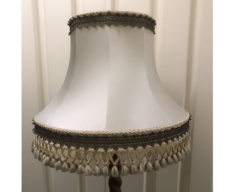 A good 1930's - 1940's twist turned standard lamp