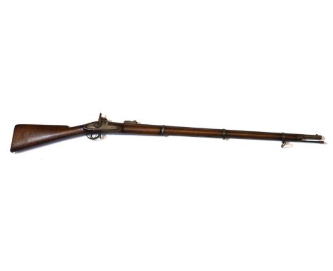 A British Enfield percussion rifle  (1)Shipping Disclaimer  Buyers must be aware of their country’s shipping and import polic